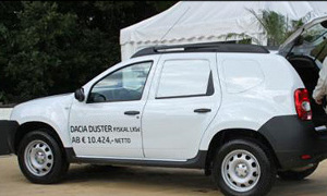 Dacia Duster Van Conversion