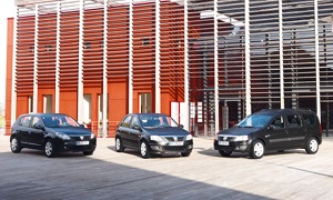 Dacia Introduces Logan, Sandero and Logan MCV Black Line