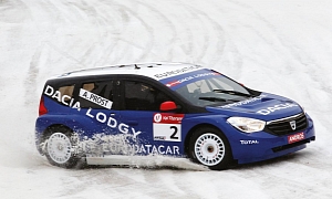 Dacia Lodgy Glace Makes Podium Racing Debut