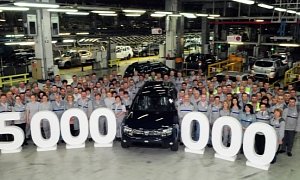 Dacia Reaches 5 Million Cars Produced in Romania