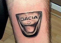 Dacia Tattoo for Ardent Employee