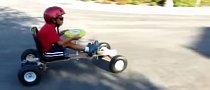 Dad Builds Really Simple Go Kart for His Kid, It’s Powered by a Cordless Drill