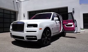 Dad Buys His 5-Year-Old Daughter a Rolls-Royce Cullinan, She Gets Behind the Wheel