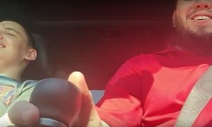 Dad Gives Blind, Autistic Son Shotgun Ride in His STI, Kid Loves Subaru Healing