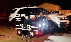 Dad Turns Daughter’s Wheelchair Into Police Car, She’s Welcomed to the Force