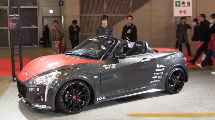 Daihatsu Copen tuned at Tokyo Auto Salon