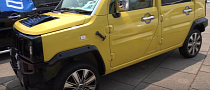 Daihatsu Naked Kei Car Turned into Baby Hummer by Crazy Customizers