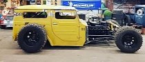 Daihatsu Rat Rod with Rolls-Royce Engine Was Chopped in France