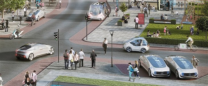 Daimler's ideas on future mobility and autonomous cars