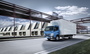 Daimler Debuts the New Generation Fuso Canter Truck in Europe