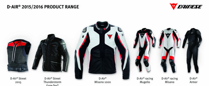 Dainese D-air Misano 1000 joins the airbag garment family