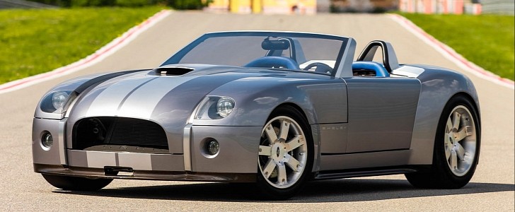 "Daisy," the one-off 2004 Shelby Cobra concept developed with Carroll Shelby, originally meant for mass-production