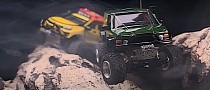 Dakar Rally Range Rover Classic Turns Into The Hulk in Epic Mini Build