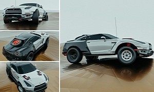 Dakar-Ready Nissan GT-R Wants To Bully the Lamborghini Huracan Sterrato