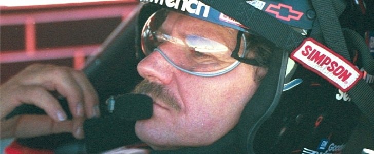 The Intimidator in his everyday office.