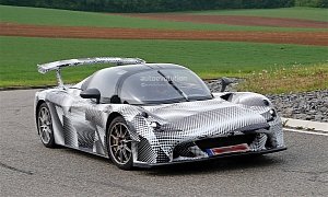 Dallara Road Car Prototype Spotted With Less Camo, Should Be On Sale Next Year