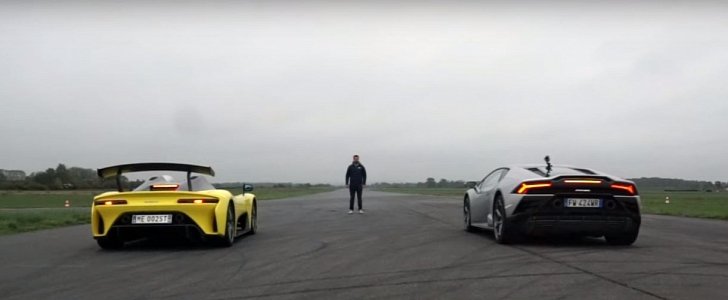 Dallara Stradale Drag Races Lamborghini Huracan Evo, Runs Out of Luck -  autoevolution