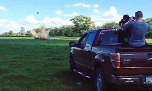 Dan Bilzerian Blows Up a Truck: Family Fun
