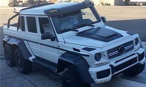 Dan Bilzerian Takes First Ride With His New Brabus G63 AMG 6x6