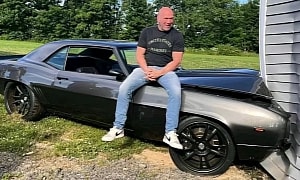 Dana White Crashes His 1969 Chevy Camaro, Why Is He So Happy About It?