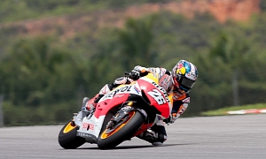 Dani Pedrosa Still Leading the 2013 MotoGP Sepang Tests