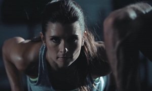 Danica Patrick Takes Her Fans into the Gym in New Ad