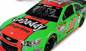 Danica Patrick’s Chevy SS Gets New GoDaddy Livery for 2014