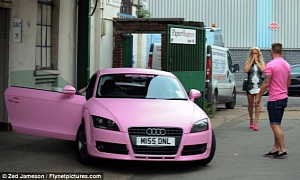 Danielle Mason Gets Pink Audi TT from Fiance