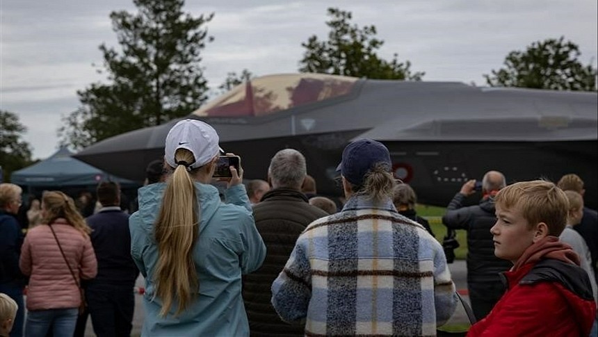 F-35s Delivered to Denmark 