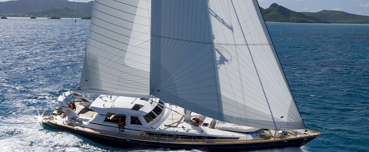Ree was built back in 1995 but is still a stunning luxury yacht with eco-friendly features