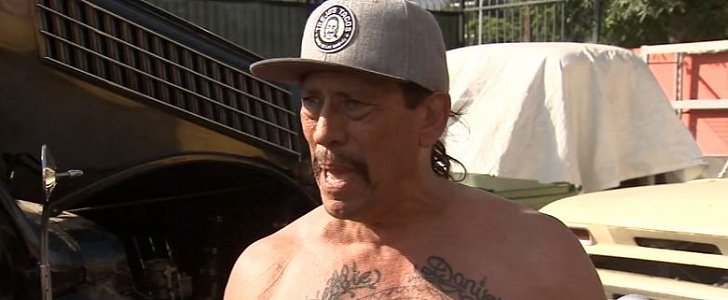 Danny Trejo witnesses 2-car crash, rushes to save boy from overturned vehicle