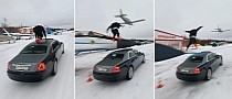 Daredevil Uses Two Airplanes and a Rolls-Royce To Pull Off Wild Stunt
