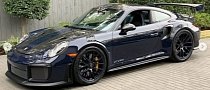Dark Sea Blue Porsche 911 GT2 RS Has Matching Magnesium Wheels