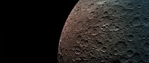 Dark Side of the Moon Looks Eerie in Photos Taken by SpaceIL Beresheet Lander