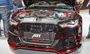 Darth Vader's Audi RS6-R by ABT Invades Essen 2014 with 730 HP <span>· Live Photos</span>