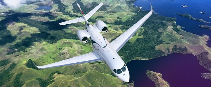 The Falcon 6X will enter service at the end of this year