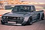 Datsun 620 "Super Widebody" Rendering Is a Mini Race Truck