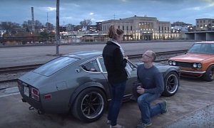 Datsun Man Proposes to His Girlfriend the Horsepower Way, Is She a Fair Lady?