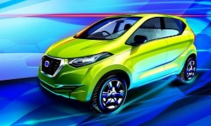 Datsun redi-GO Teased, Shares CMF-A Platform with Renault Kwid