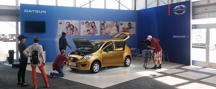 Datsun Go at the Nissan 360 event in 2013