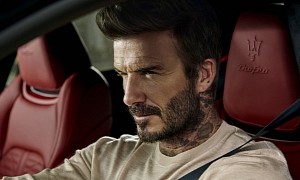 David Beckham Did His Own Stunts for Maserati Short Film