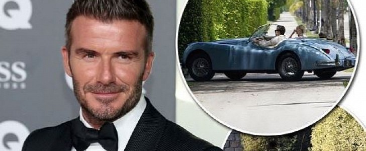 David Beckham's wedding gift to son included a $500K electrified Jaguar