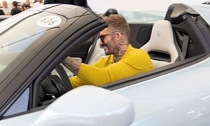 David Beckham Tries Out the Maserati Grecale and MC20 Cielo at Goodwood Festival of Speed