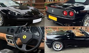 David Beckham’s Ferrari 360 Spider Is Looking For A New Owner