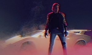 David Hasselhoff Has a Lamborghini Countach Hero Car in New ‘80s Music Video