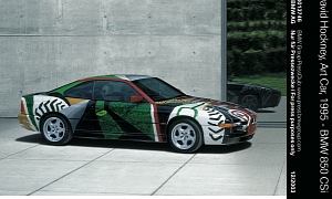 David Hockney’s BMW Art Car to Be Displayed at Paris Photo in Los Angeles