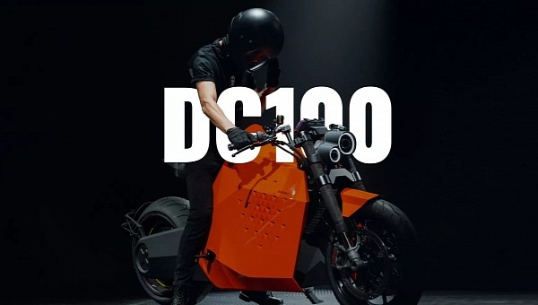 Davinci Motor's DC100 electric motorcycle