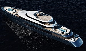 Day One Superyacht Concept Blends Fashionable Minimalism with Luxury and Sophistication