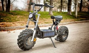 Daymak Beast, the Solar-Powered Off-Road Scooter