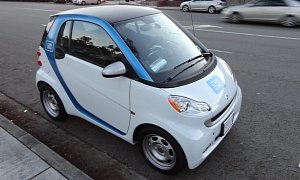 Days After BMW's ReachNow Entered Seattle, a Car2Go smart Was Found Tipped Over